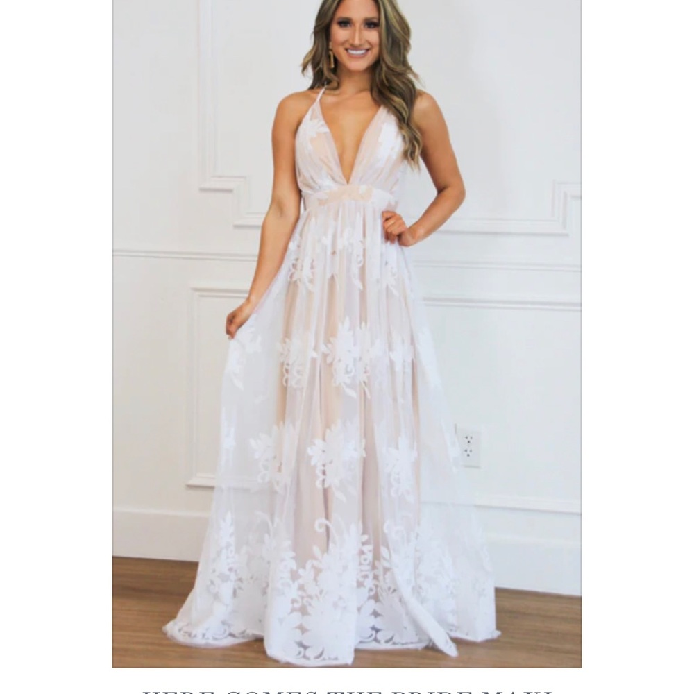 Bella and Bloom “Here Comes the Bride” dress- NWT and never worn
